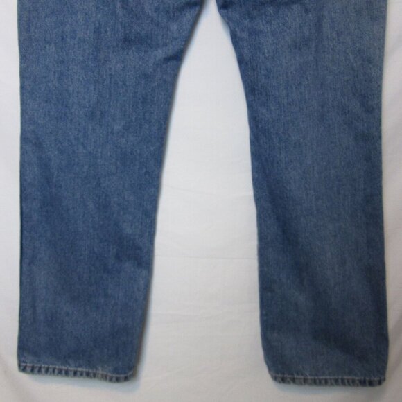 Ariat Heritage Relaxed Boot Cut Blue Jeans Denim Men's 38 X 34 Work Outdoor - Picture 9 of 9